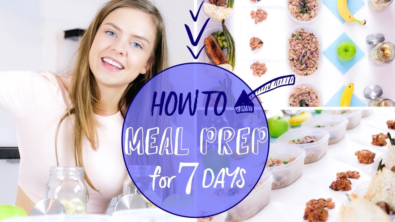 7 DAYS (HOW TO) MEAL PREP || EASY, DELICIOUS, HIGH PROTEIN AND HEALTHY