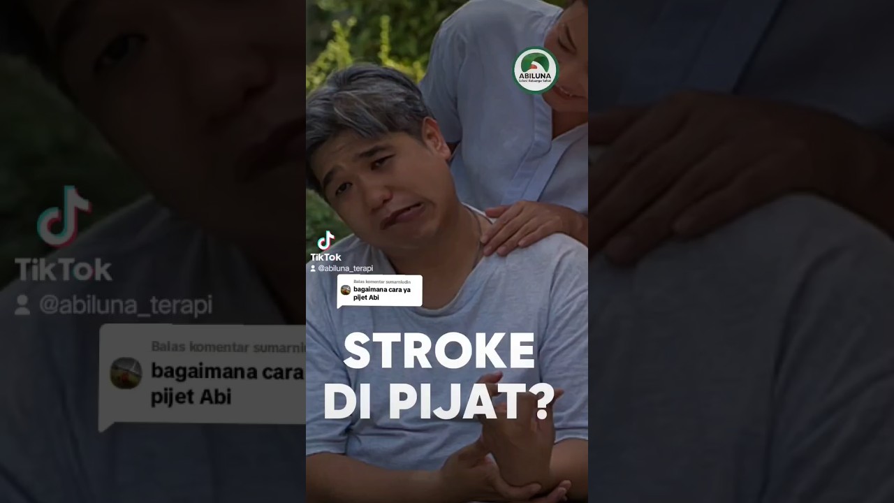 apa boleh pasien stroke di terapi pijat ? 