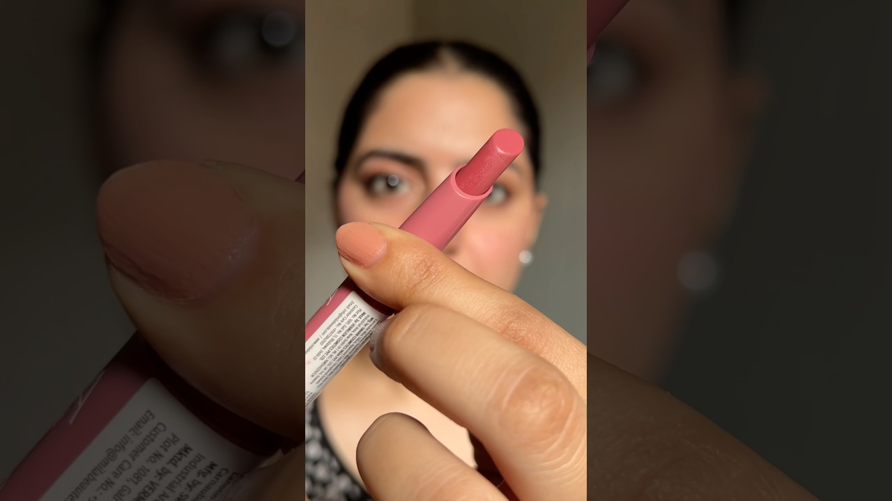 Everyday nude pink lipstick under 150 💗 #milabeaute