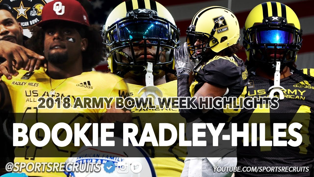 💪🇺🇸 Bookie Radley-Hiles: Ultimate Army Bowl Week Highlights - Oklahoma Sooners @Bookie_44 GOES NUTS!