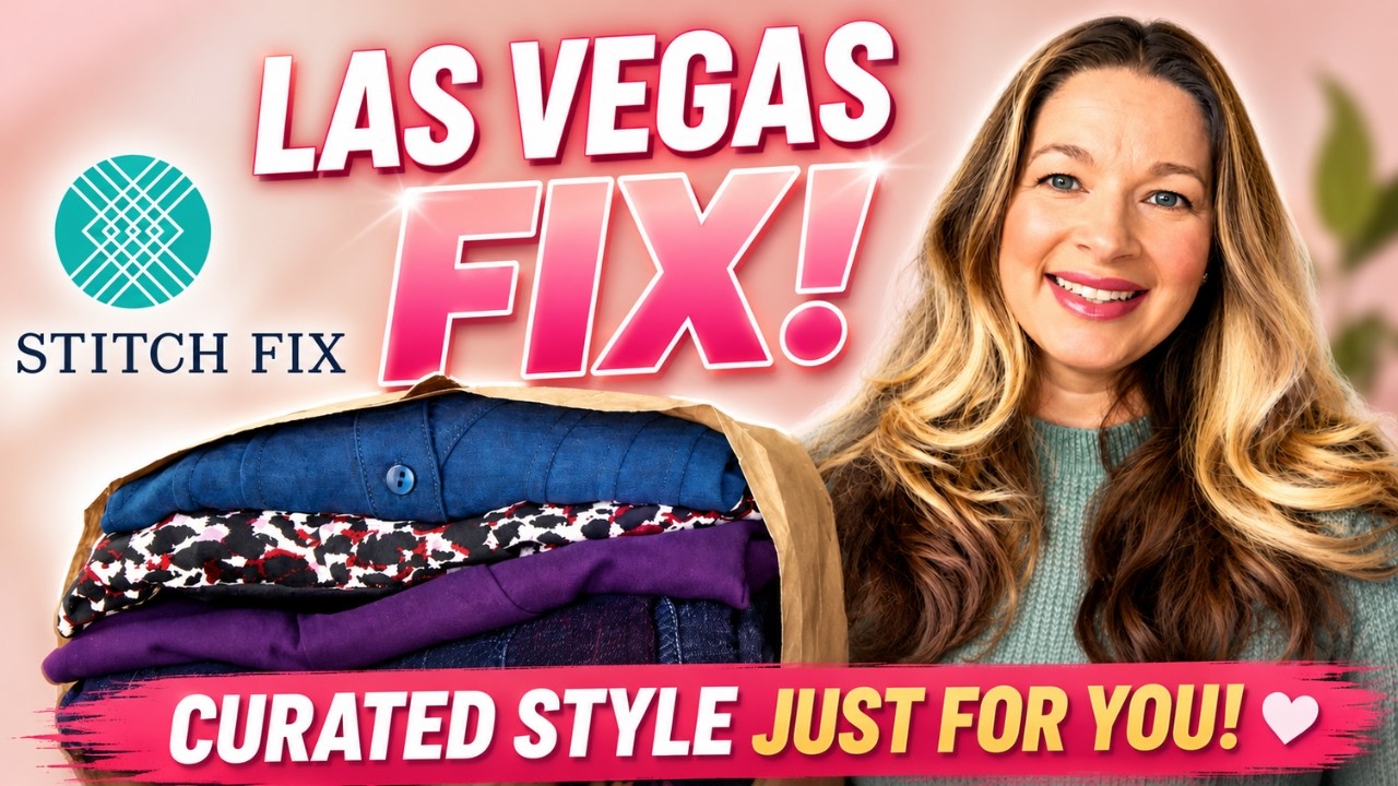 Stitch Fix Las Vegas Fix | Stitch Fix January 2025 Unboxing & Try On | Stitch Fix #66