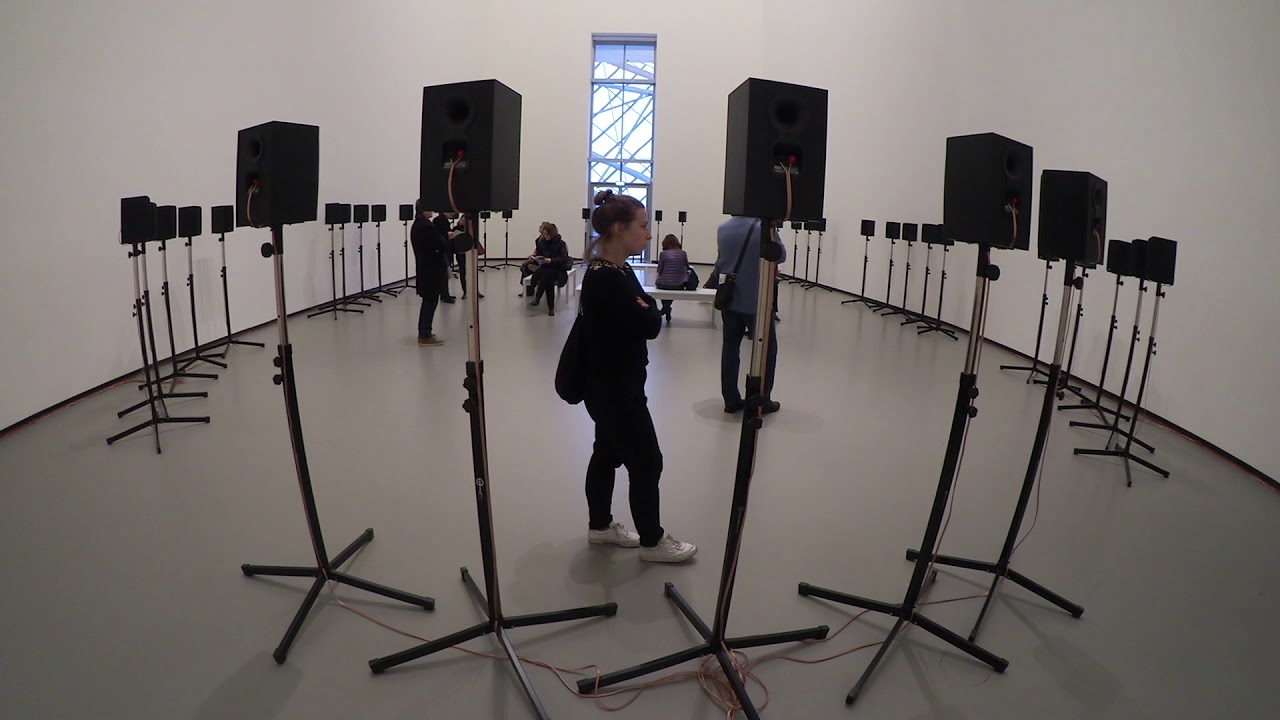 The Forty Part Motet 2001 Janet Cardiff 1957 MoMA New York Fondation Louis Vuitton Paris