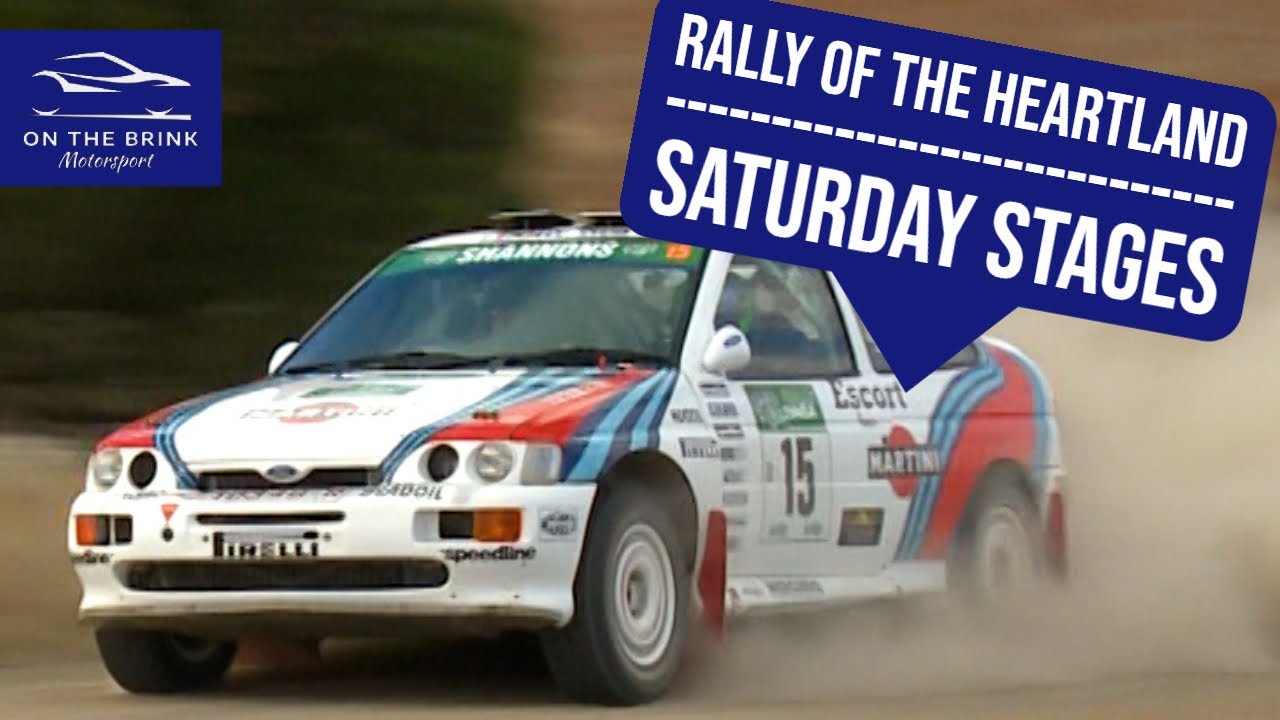 Rally of the Heartland Saturday Stages - Ford Escort Cosworth - Glenn Brinkman & Scott Beckwith