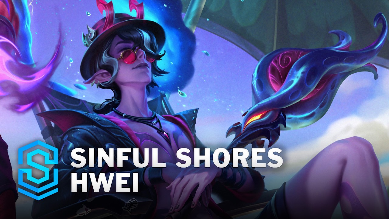 Sinful Shores Hwei Skin Spotlight - League of Legends