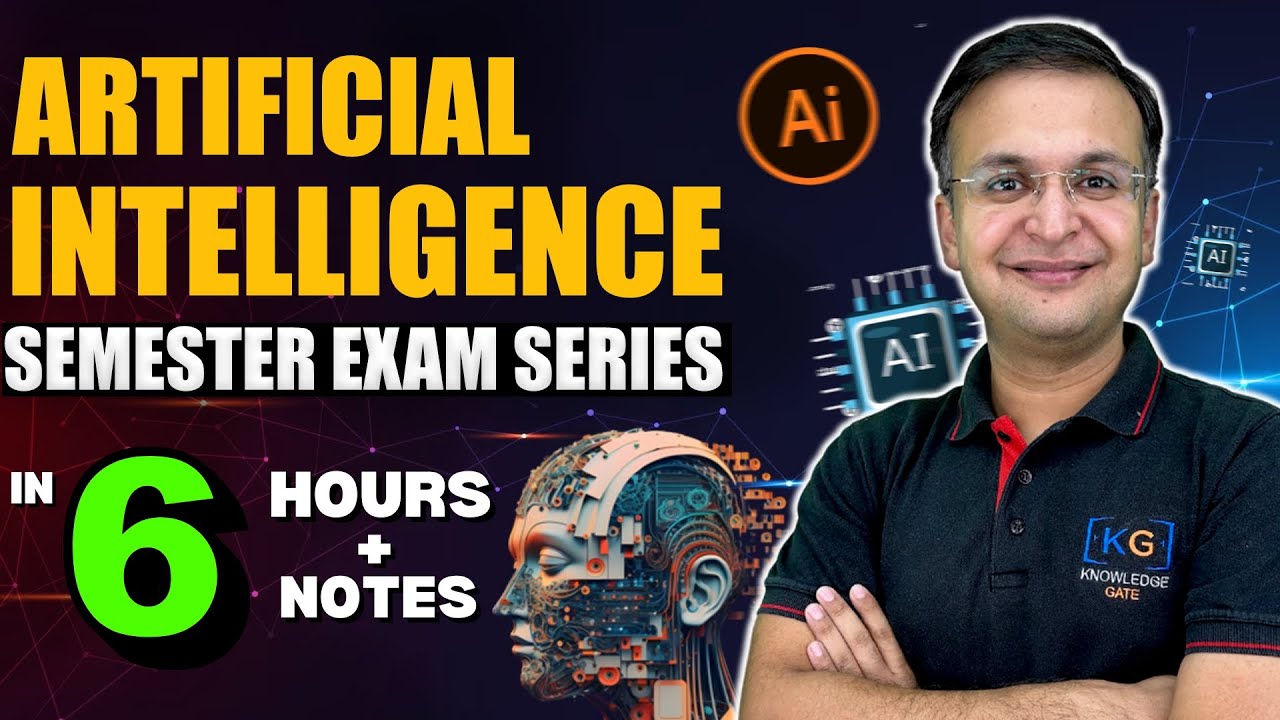 Complete AI Artificial Intelligence in one shot | Semester Exam | Hindi