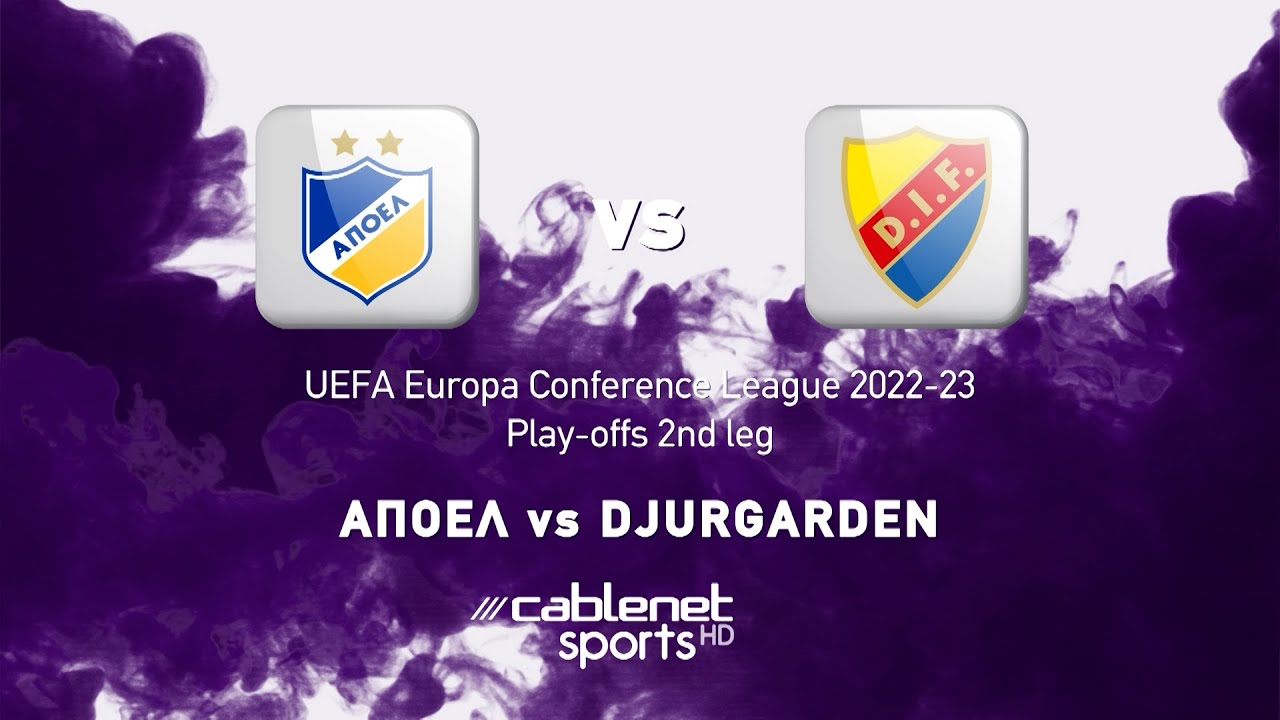 ΑΠΟΕΛ - DJURGARDEN 3-2 Highlights (23-8-2022)