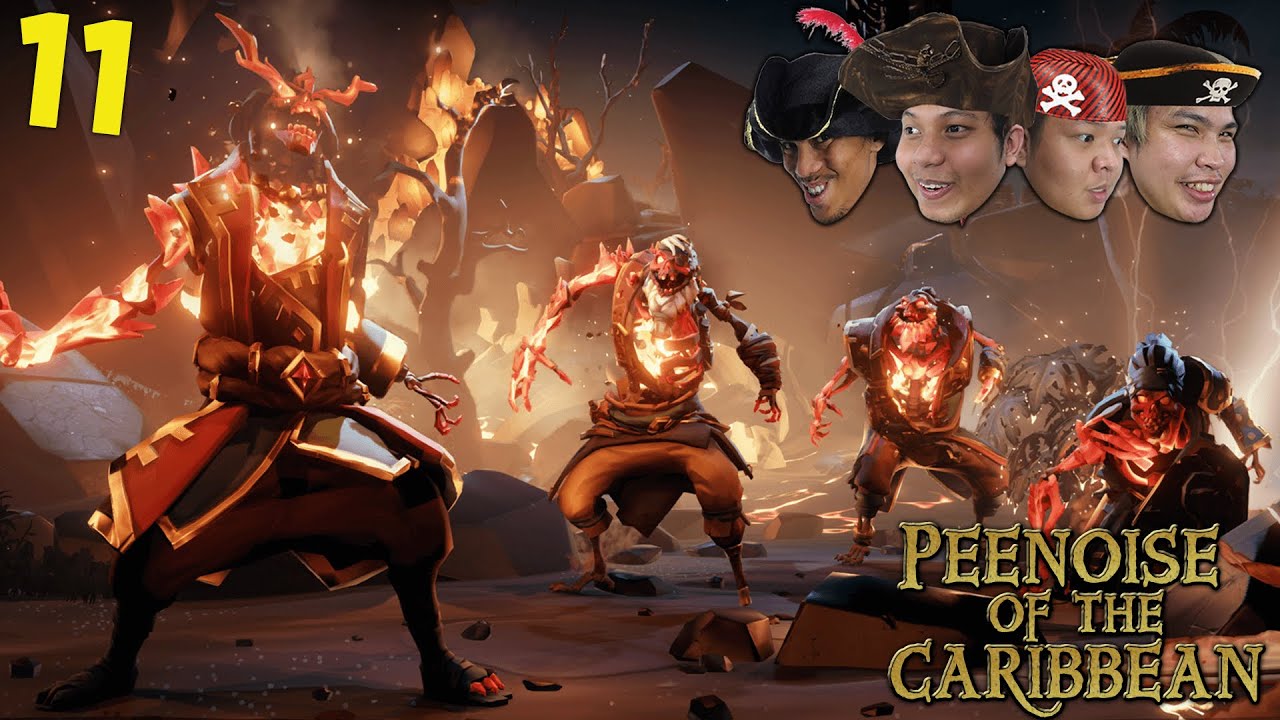 THE ASHEN CURSE! - PEENOISE SEA OF THIEVES - PART 11 (FILIPINO)