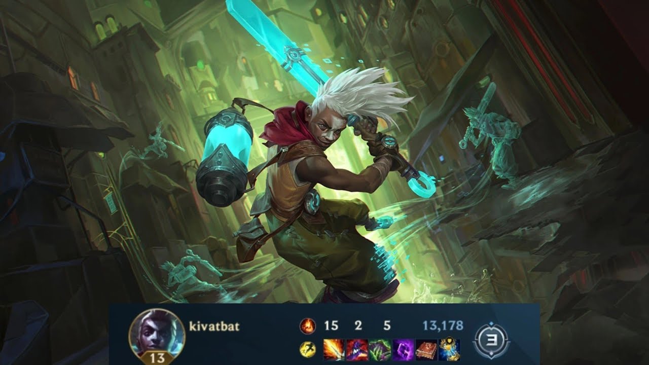 Ekko Solo Lane 15-2-5 MVP League of Legends Wild Rift