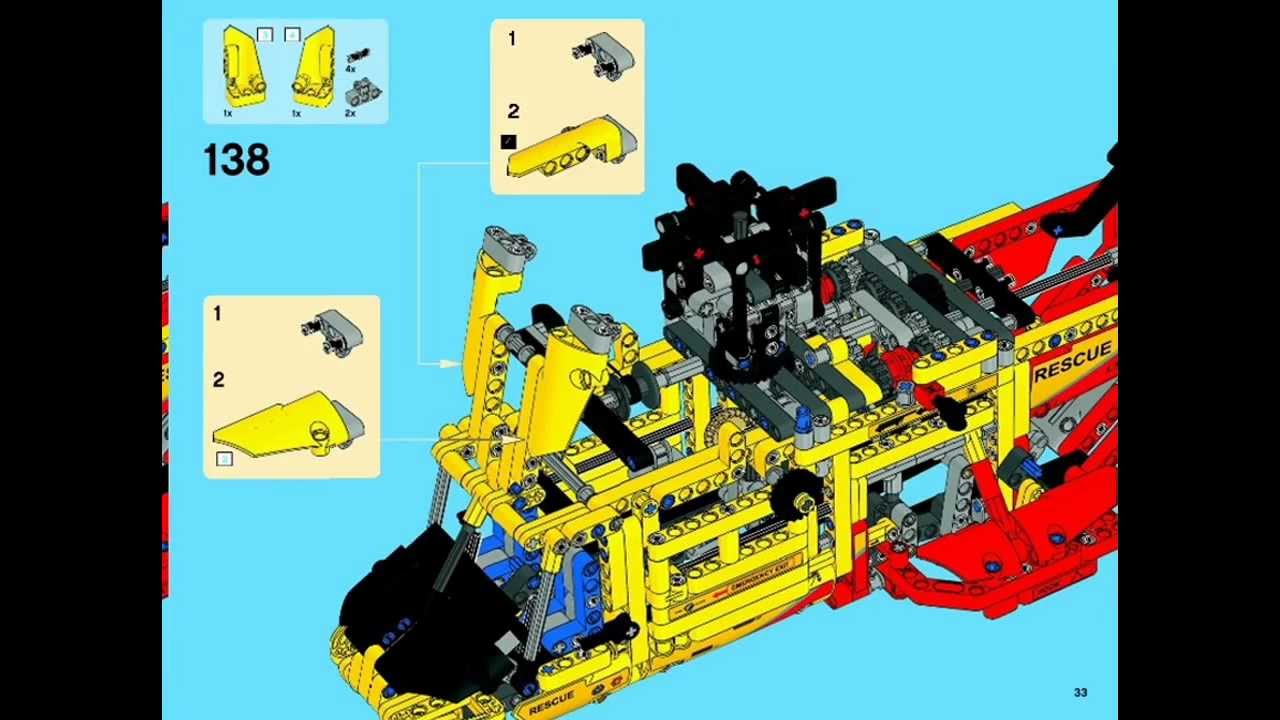 Lego Technic - Instructions for 9396: Helicopter 2012