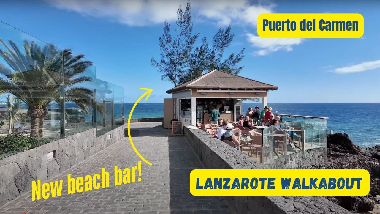 Puerto del Carmen   New Bar & Road Works