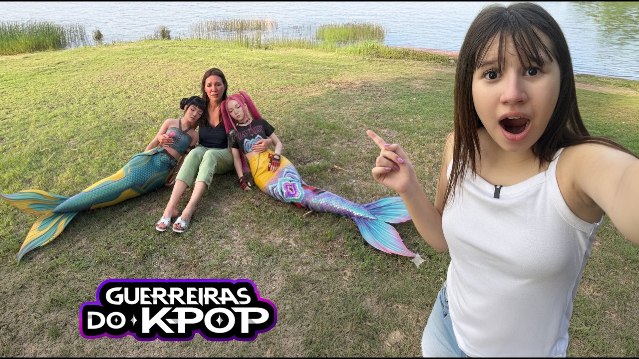 AS GUERREIRAS DO K-POP VIRARAM SEREIAS E DESMAIARAM NA BEIRA DO LAGO