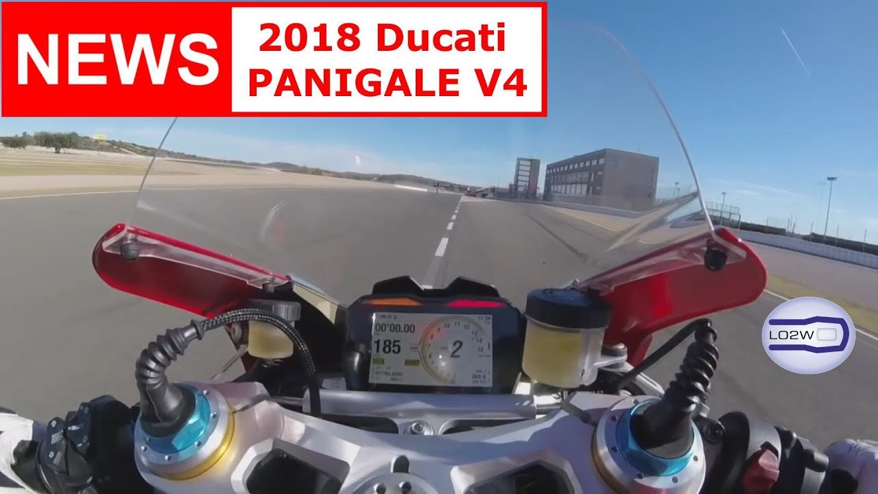 Ducati PANIGALE V4 / Top Speed, Acceleration, V4 engine, Brutal Sound, Akrapovic, Termignoni