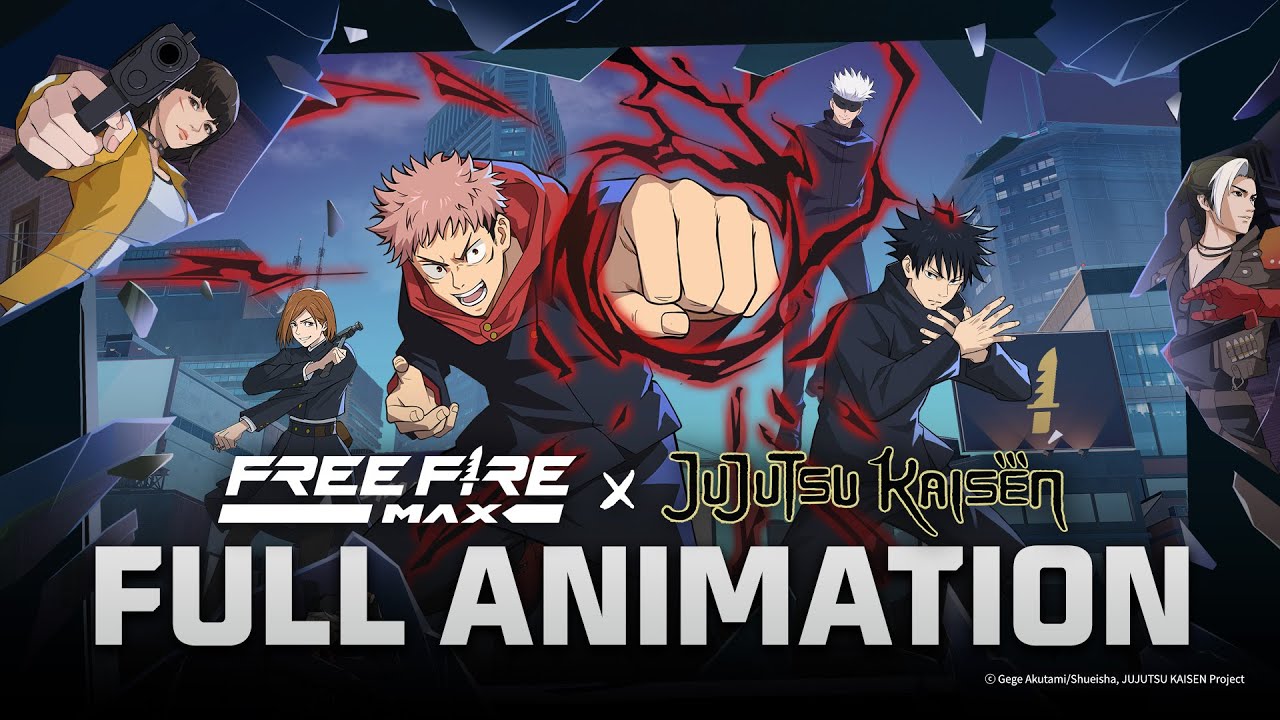 Full Animation | Free Fire MAX x Jujutsu Kaisen | Free Fire MAX