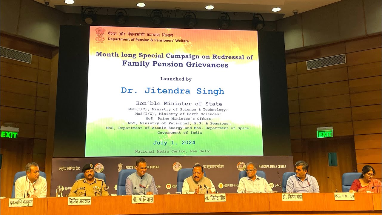 Launch Of Special Campaign On Redressal Of Family Pension Grievances@NMC