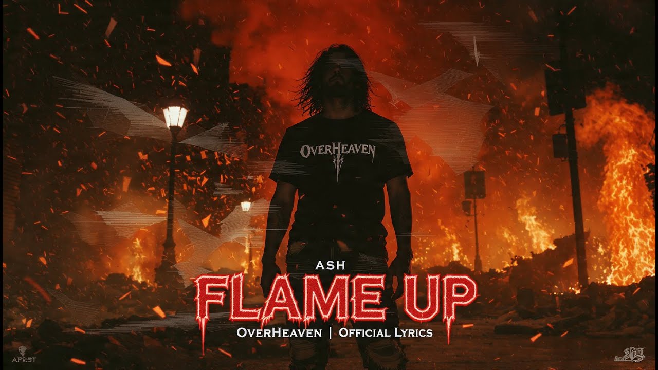 Flame Up &ndash; OverHeaven (Official Lyric Video | Nu Metal Revival)