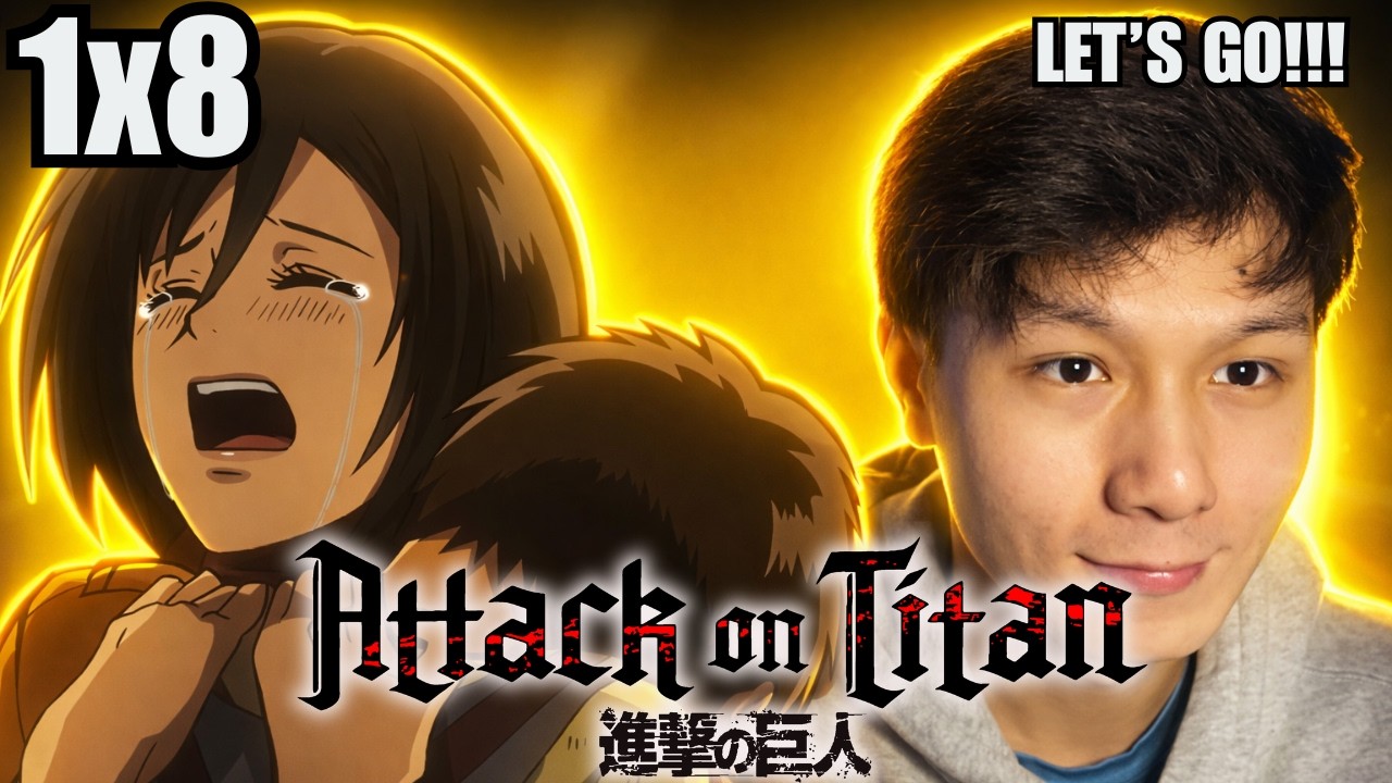 THE GOAT IS BACK! ONE PIECE FAN Watch Attack on Titan 1x8 | 
