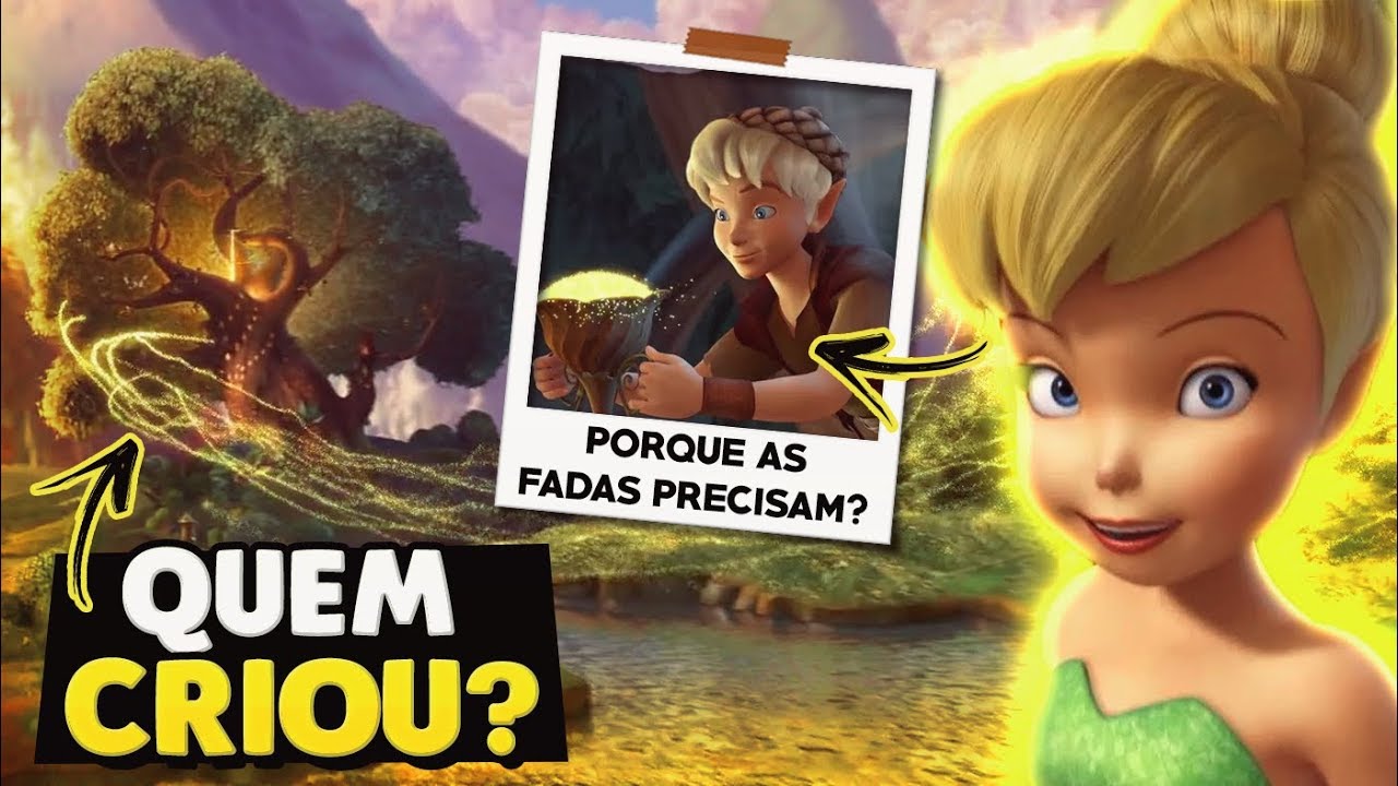 A ORIGEM do P&Oacute;ZINHO M&Aacute;GICO! | Disney Fadas