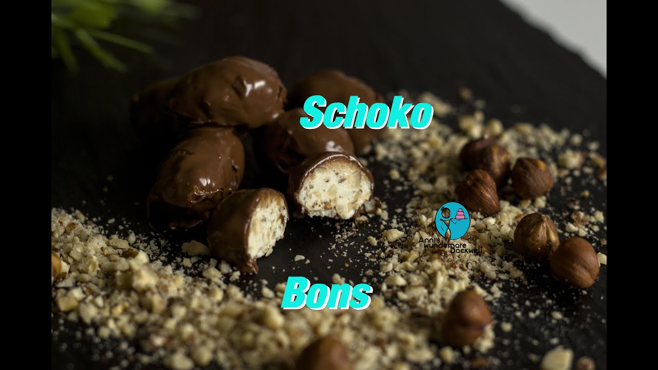 Schoko Bons - selbstgemachte Schoko Bons - schnell und einfach -- Anni's wunderbare Backwelt