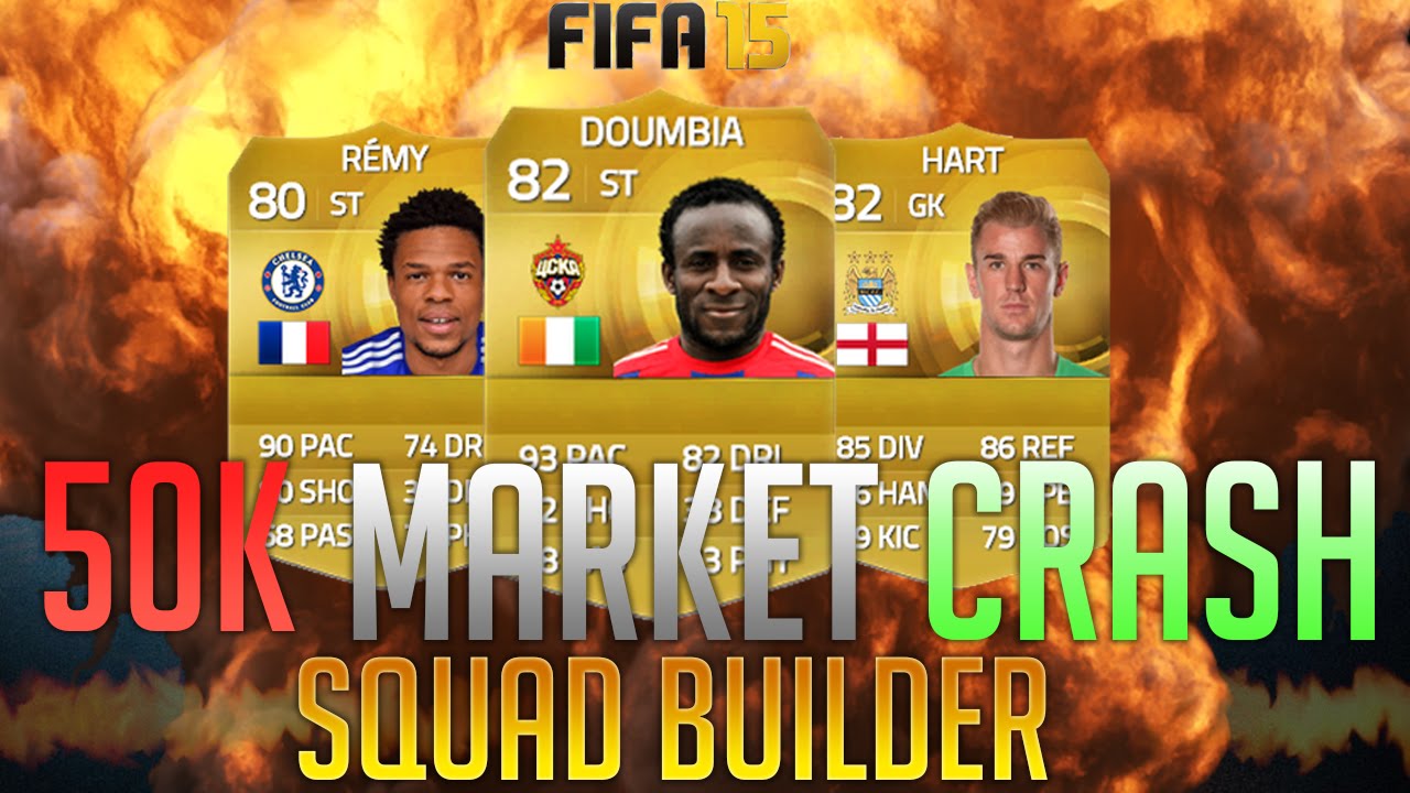 CHEAP 50K UNBEATABLE MARKET CRASH HYBRID SQUAD BUILDER w/ GAMEPLAY!