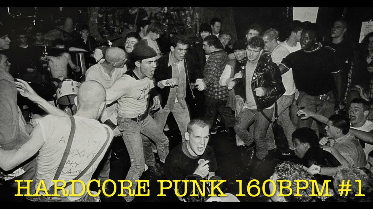 Hardcore Punk Drum Track 160 BPM # 1 | Fast & Aggressive Beats