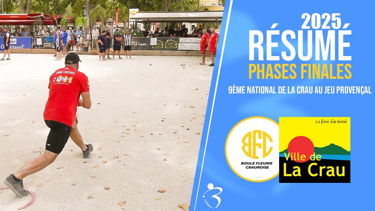 Résumé « Beaux gestes au Jeu Provençal à La Crau 2025 » - La pétanque des origines !