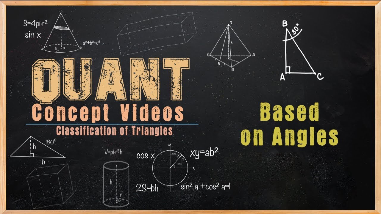 Geometry - Classification of Triangles - Based on Angles | IMS