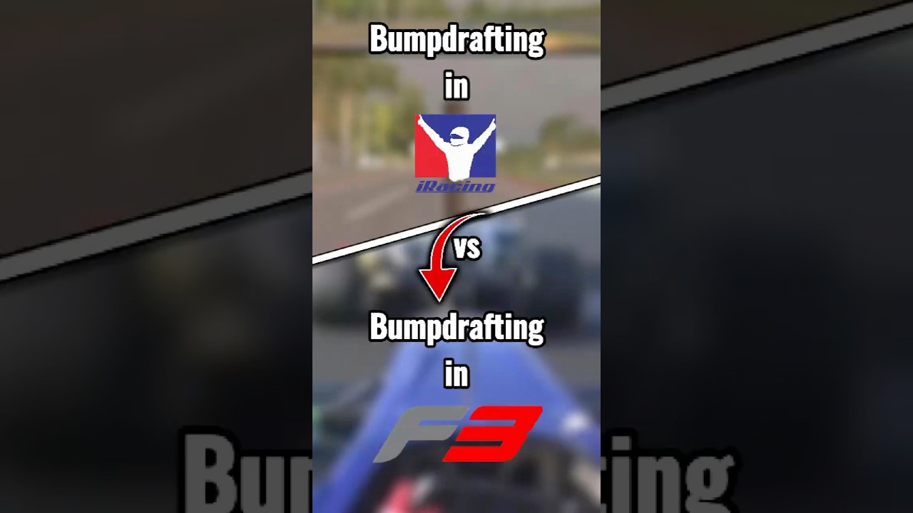 Does bump drafting in F3 in iRacing work as well as in IRL? #f3 #lemans #simracing #motorsport #f1