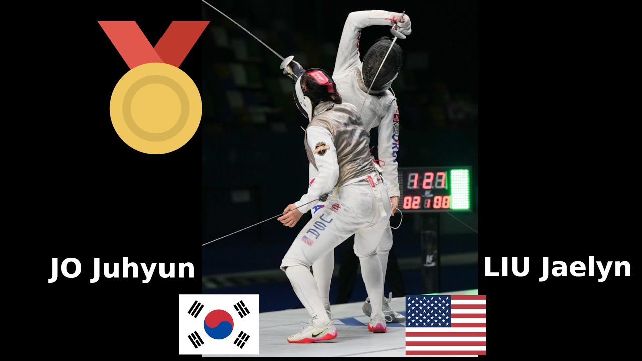Cadet Worlds 2025, Wuxi — Women's Foil — GOLD — LIU Jaelyn vs JO Juhyun