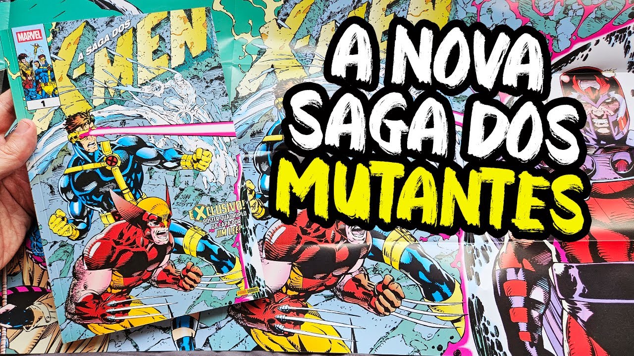 A Saga Dos X-Men 01 | Pôster Gigante | Fase Clássica