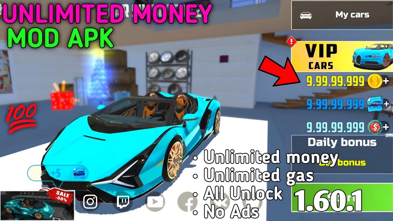 Car Simulator 2 New Update Mod Apk 🤑💰 Unlimited money | All Unlock 1.60.1 Version