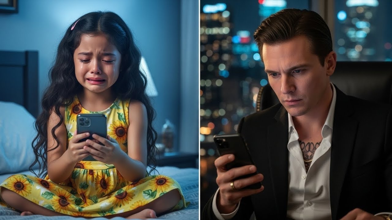 LITTLE GIRL SENT, “HE WANTS TO KILL MY MAMA!” TO WRONG NUMBER — MAFIA BOSS REPLIED, “I’M ON MY WAY”