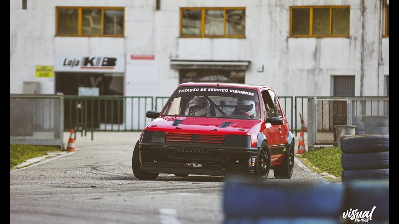 PEUGEOT 205 GTI6 Race Car - Onboard - KIB Festival Braga Vasco Sameiro - 10.4.2022