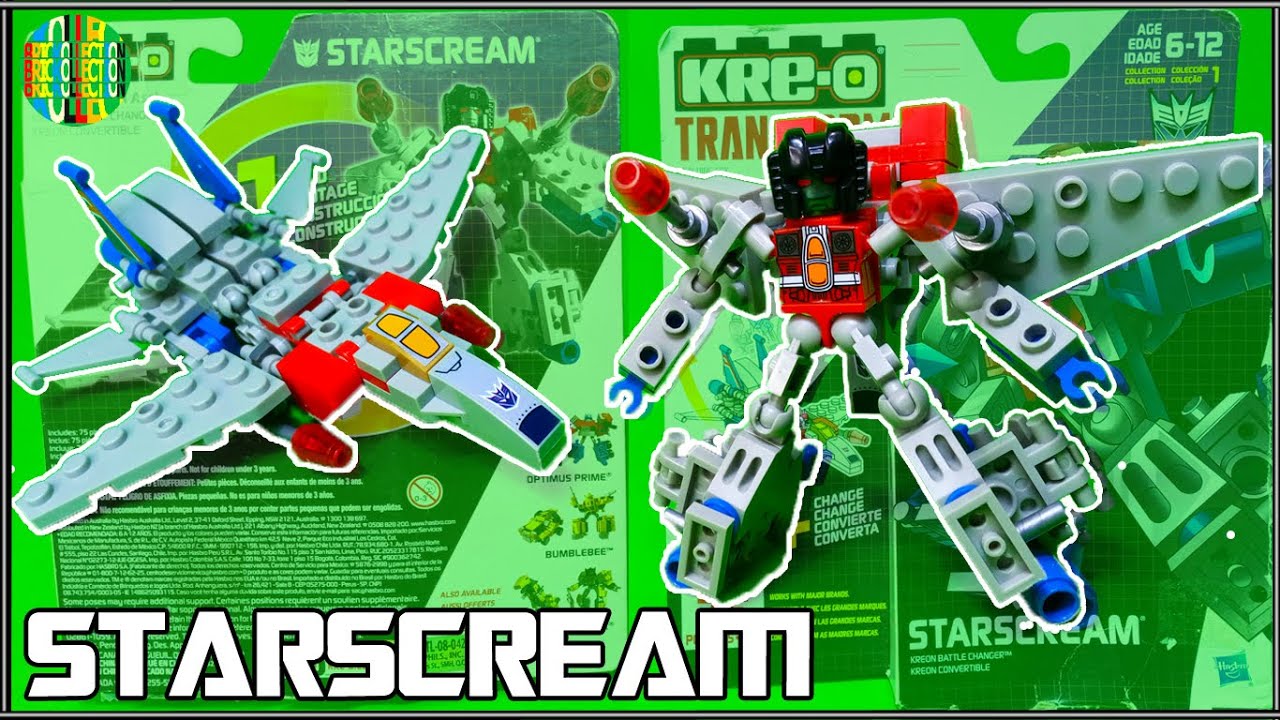 Kre-O Battle Changer Transformers Starscream │ Brickollection