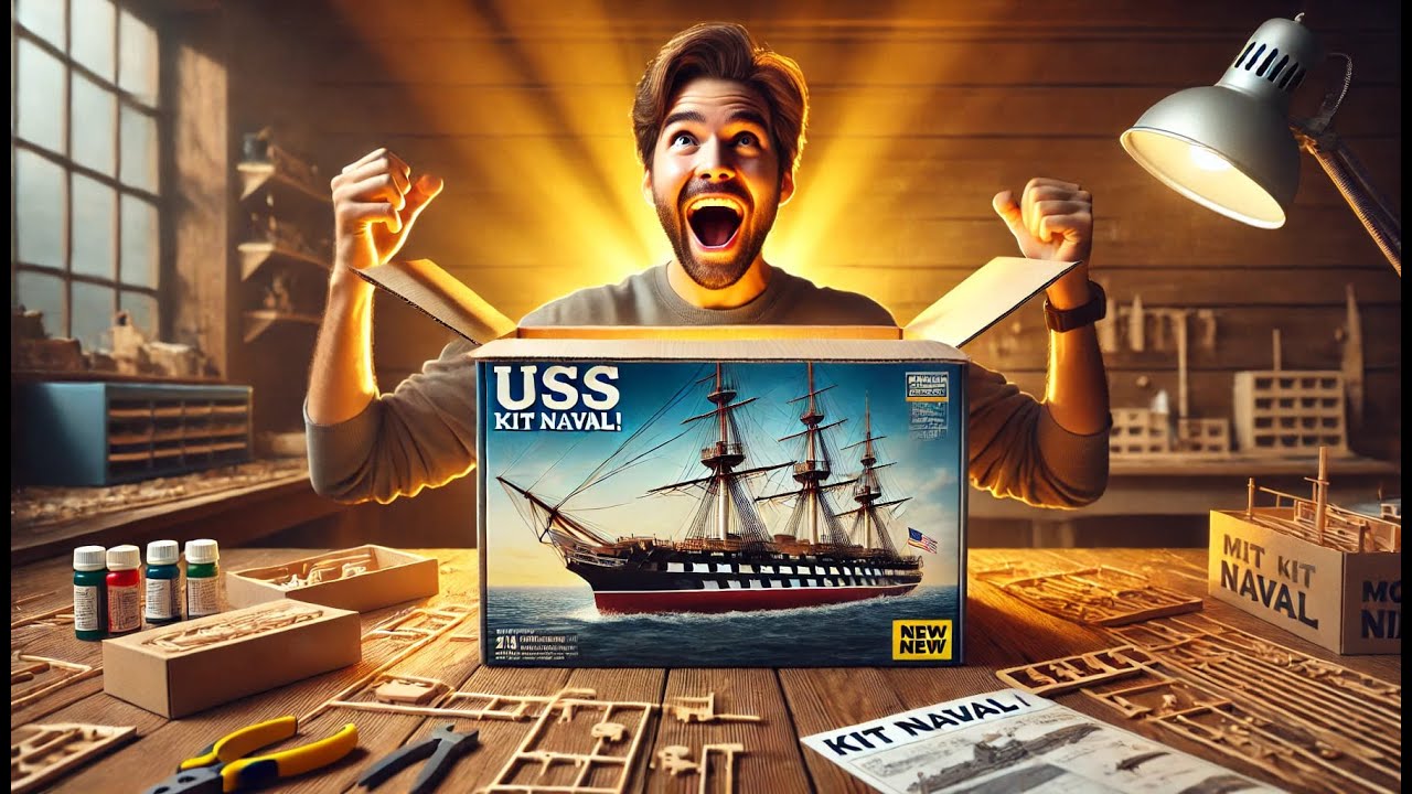 Unboxing del USS Constitution de Agora Models: El viejo costados de acero