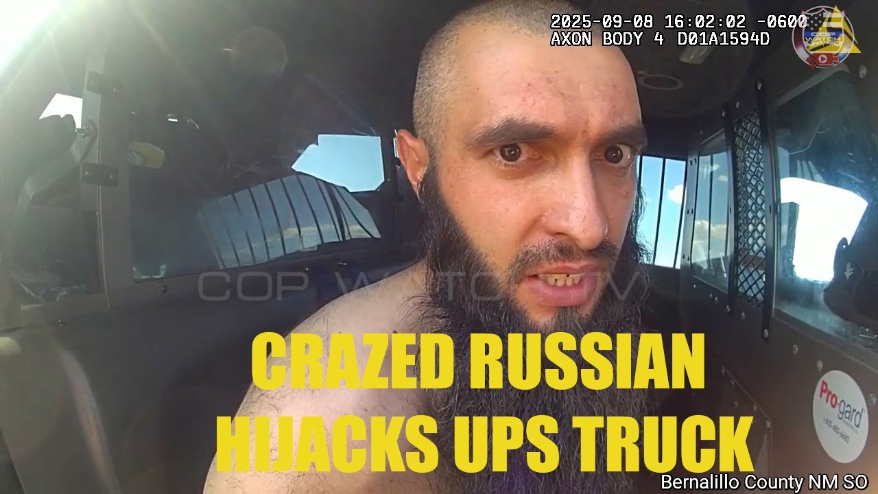 Crazed Russian Kidnaps UPS Driver