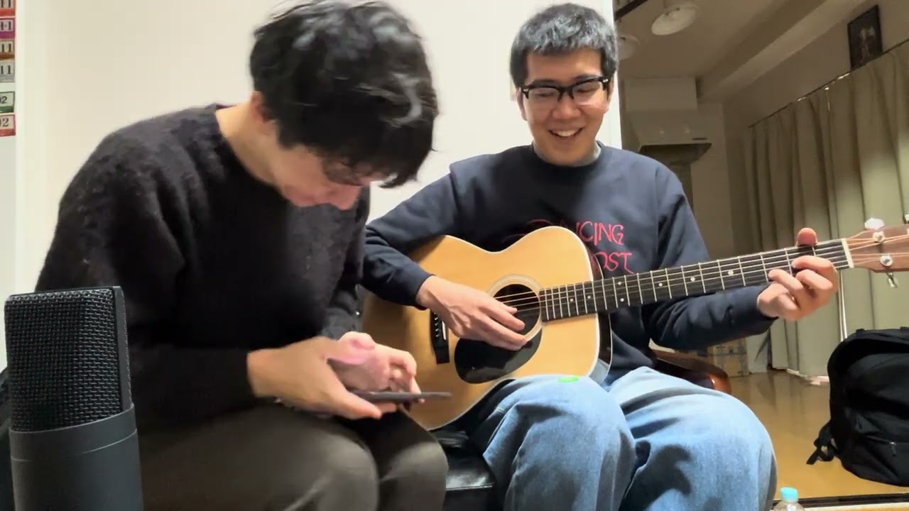 LOVE AFFAIR 練習中