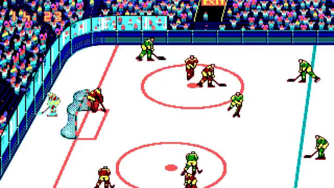 Blades of Steel (PC/DOS) 1990, Konami, Novotrade