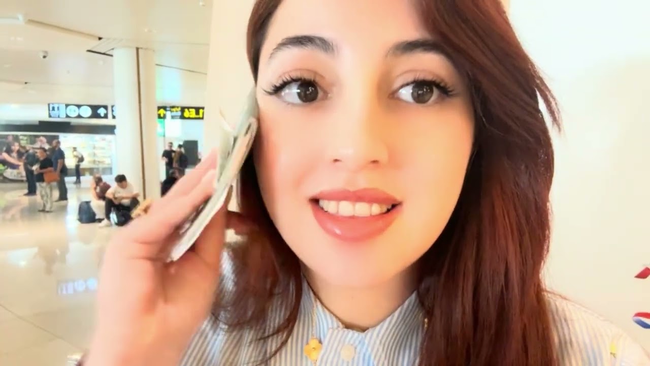 بعد تفكير طويل قررت استقر فبلد اخر👍🏻لحظات  مع اهلي وانا مسافرة😭