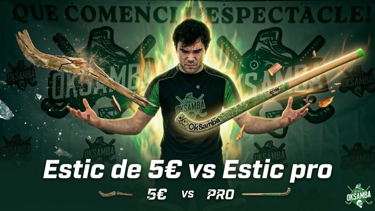 em trec una protecció per cada gol! (no acaba bé) | Hoquei extrem