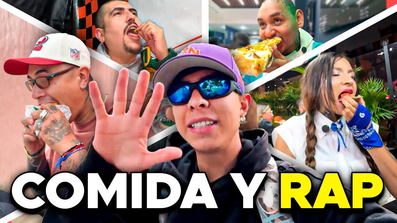 COMIDA y RAP en BOGOT4 - LOS MEJORES 5 CHUZOS SEGUN RAPEROS