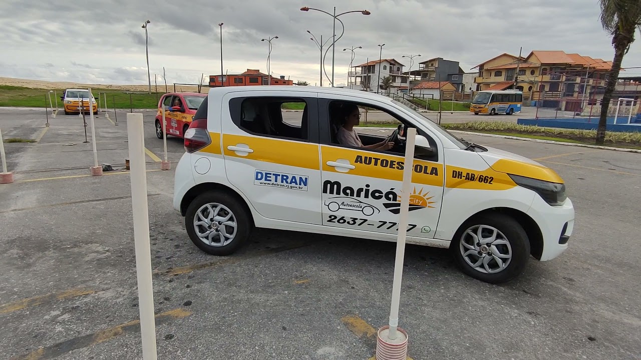 como passar na prova carro do Detran. baliza de 2 pontos do só Fiat mobi! simulado do DETRAN. Maricá