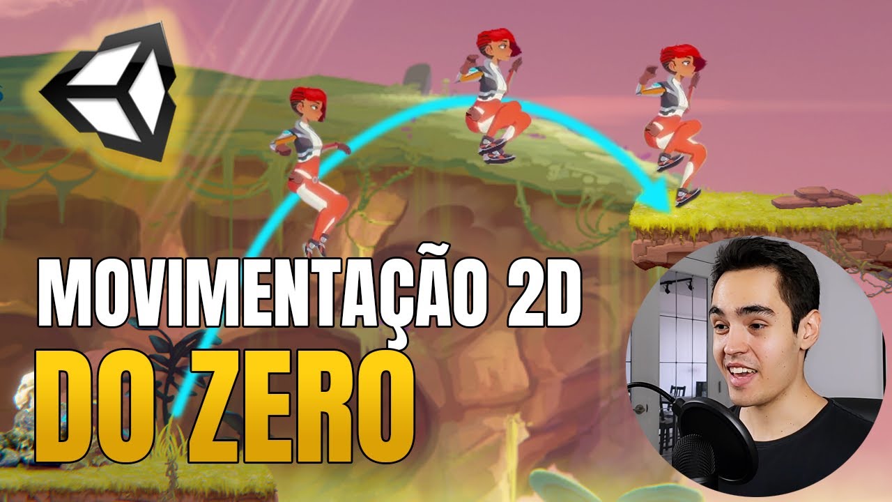 Como Fazer MOVIMENTAÇÃO no Unity 2D | Como criar JOGOS 2D para CELULAR #6