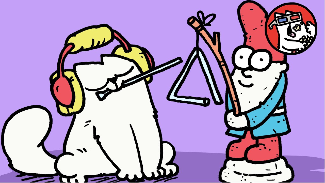 A Day in the Life | Colour Double Bill | Simon's Cat Extra