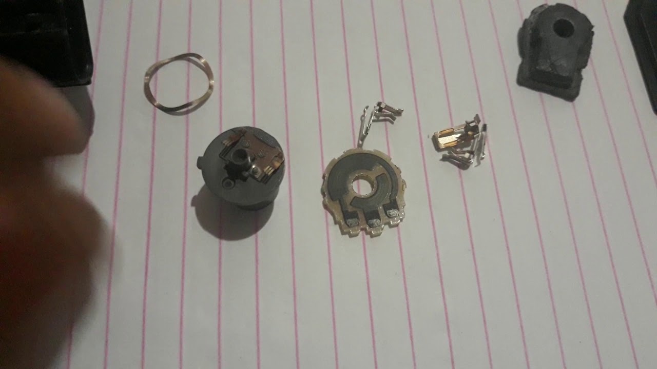 Sensor TPS desmontado da CG 160