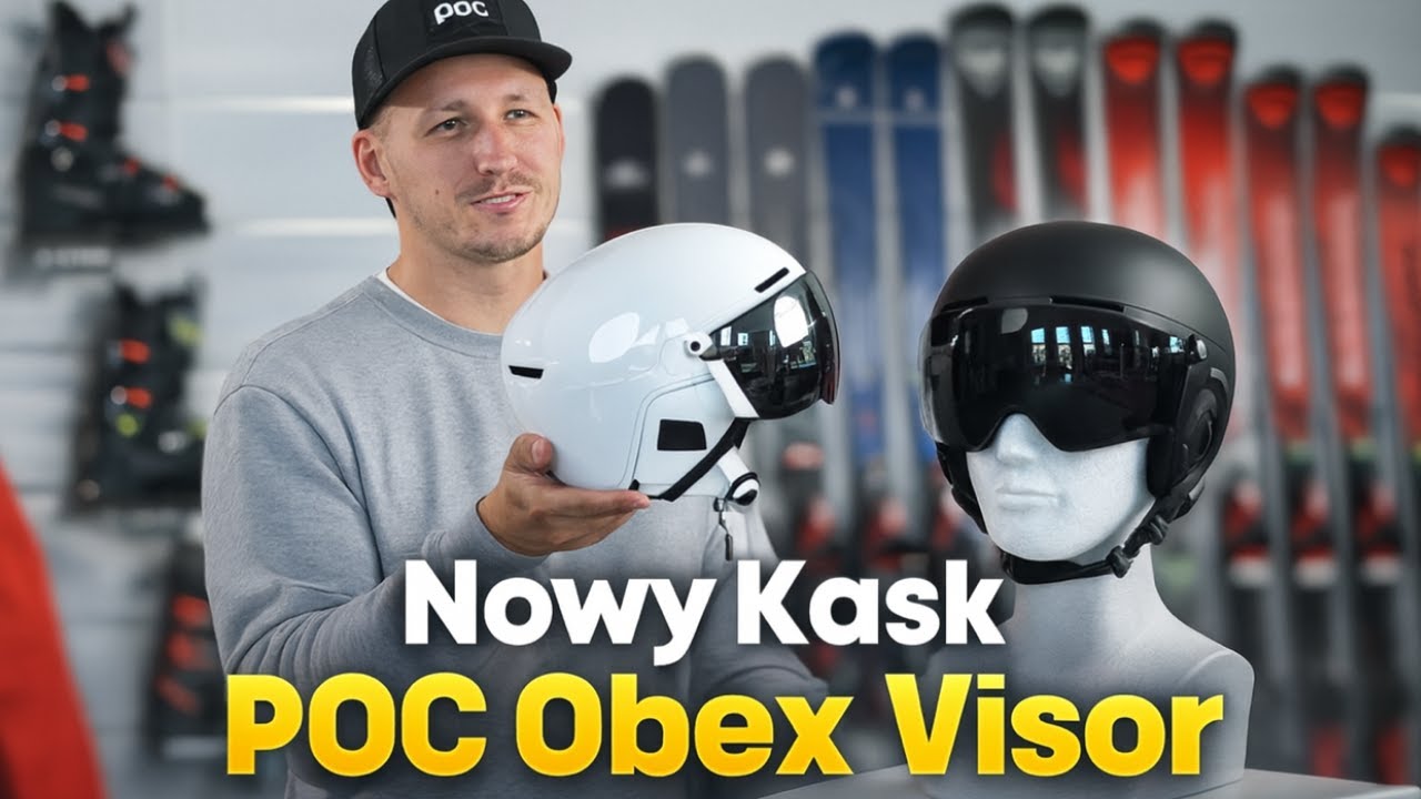 Nowy kask narciarski POC Obex Visor