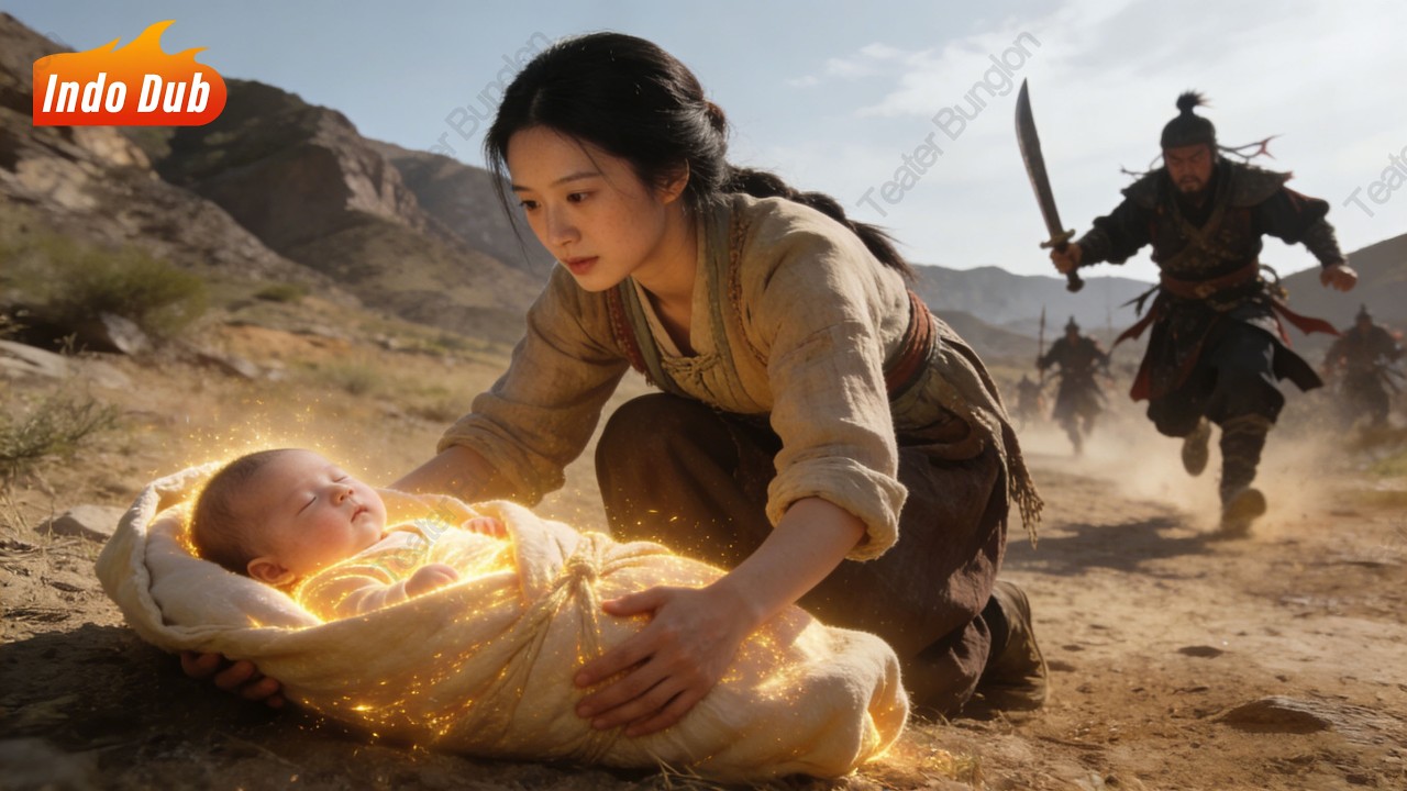 Wanita baik menyelamatkan bayi yang tak disadari adalah penguasa masa depan penuh kekuatan.