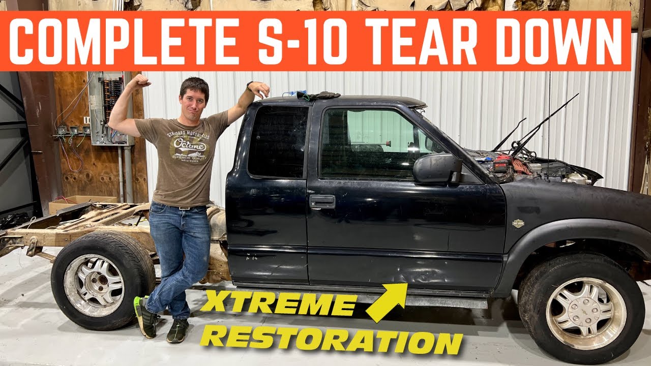 FREE Chevy S-10 Xtreme Gets A FRAME OFF Restoration