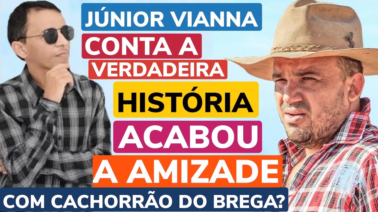 #CORTESPODCAST: ACABOU A AMIZADE COM CACHORRÃO DO BREGA? JÚNIOR VIANNA DISSE QUE FICOU COM RAIVA.