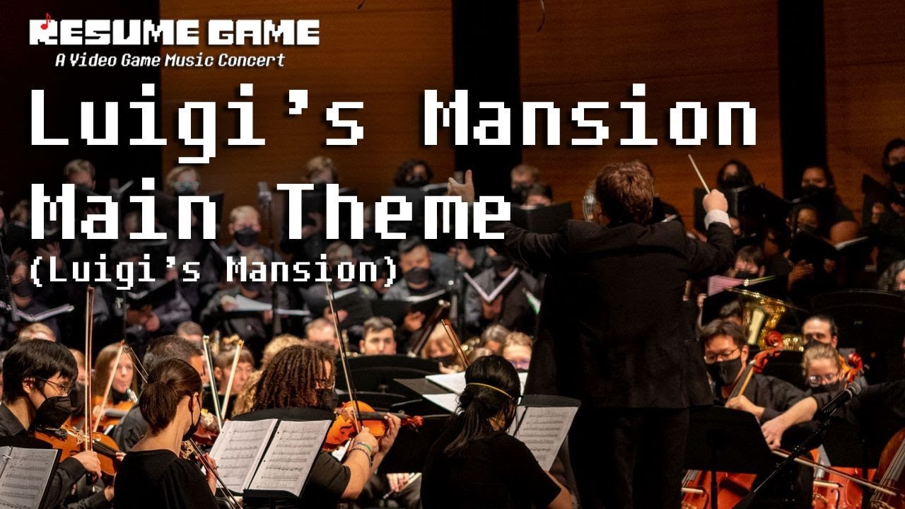 Luigi's Mansion Main Theme | Luigi's Mansion | WMGSO's Fall 2021 Full Orchestra Concert