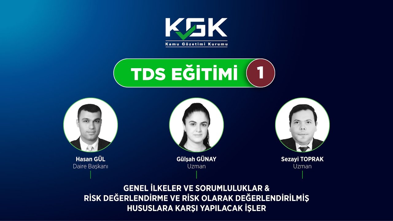 TDS EĞİTİMİ - 1